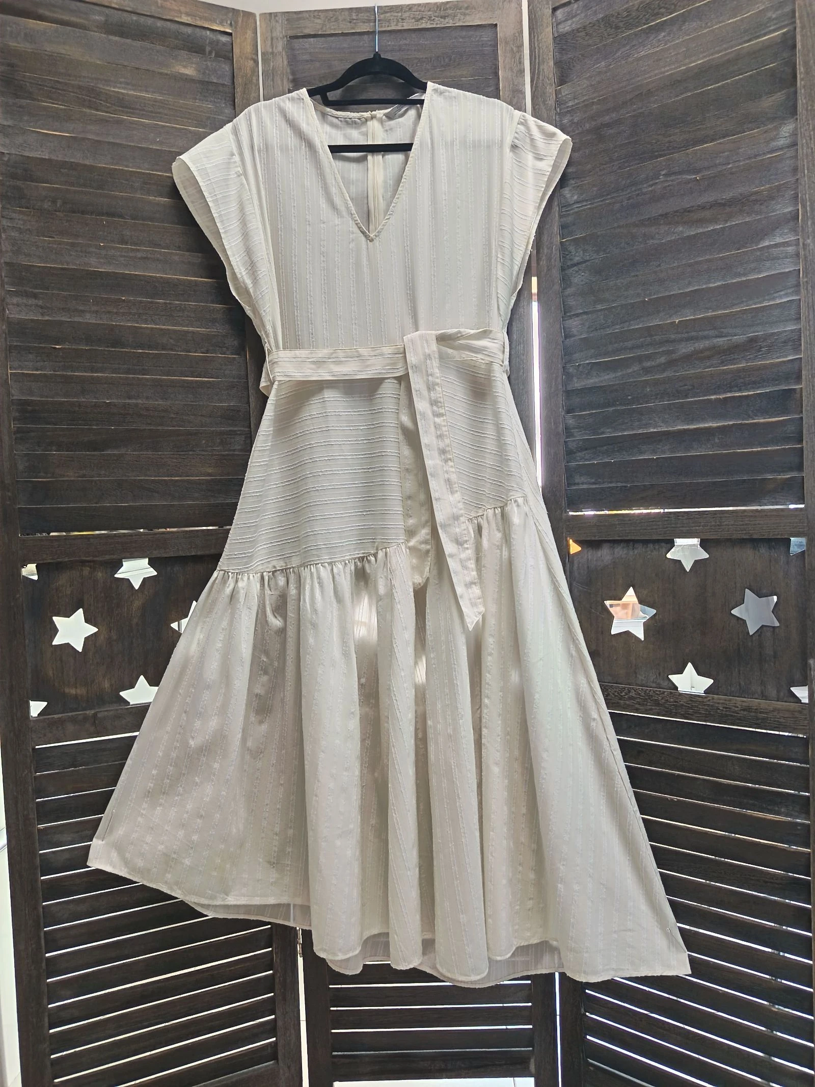 Vestido Volante Asimétrico ♡ ZARA * Talla L – photo 2